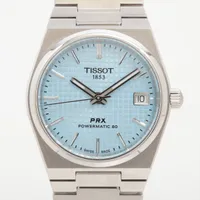 ティソ PRX パワーマティック80 T137207 SS AT 青文字盤