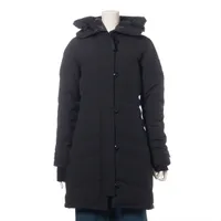 カナダグース LORETTE PARKA ポリエステル ダウンコート ブラック ＡＢランク