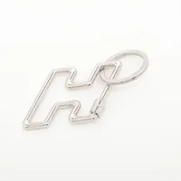 エルメス Hトゥスピード GP キーリング シルバー Ａランク