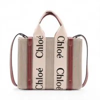 Chloe 未使用 ウッディ スモール ブラウン ハンドバッグ クロエ 楽天市場】クロエ バッグ レディース ウッディ スモール トート