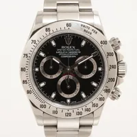 ロレックス コスモグラフデイトナ 116520 SS AT 黒文字盤