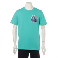 モンクレール コットン Tシャツ 21年 エメラルドグリーン Ａランク