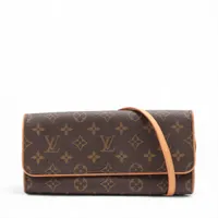 ルイ・ヴィトン モノグラム ポシェット･ツインGM M51852 ブラウン