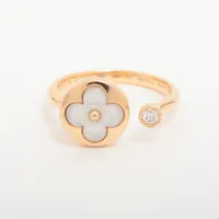 ルイ・ヴィトン バーグサン ブロッサムミニ シェル ダイヤ 750(PG)