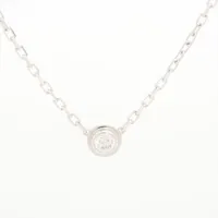 カルティエ ダムール SM ダイヤ 750(WG) ＡＢランク