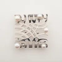 ミキモト パール K18(WG) ＡＢランク