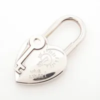 エルメス カデナ ロックハート ファンタジー メタル チャーム 2004 シルバー ＡＢランク