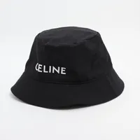 セリーヌ コットン ハット ブラック ＡＢランク
