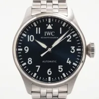 IWC ビッグパイロットウォッチ IW329304 SS AT 青文字盤 ＡＢランク
