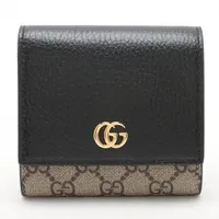 グッチ GGマーモント 456117 パイソン ラウンドジップウォレット