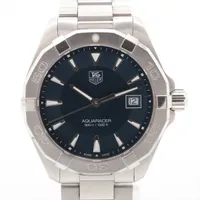 タグホイヤー アクアレーサー WAY1112 SS QZ 青文字盤