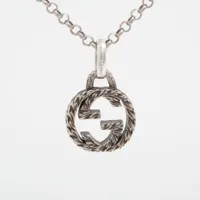 現行 美品⭐️GUCCI ネックレス インターロッキングG アラベスク ラージ 楽天市場】GUCCI グッチ アラベスク インターロッキングG