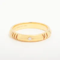 ティファニー アトラス X クローズド ナロー ダイヤ 750(YG)