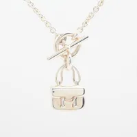 エルメス アミュレット コンスタンス 925 ネックレス シルバー ＡＢランク