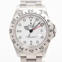 ロレックス エクスプローラーⅡ 16570T SS AT 白文字盤