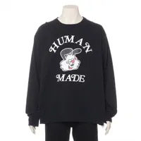 ヒューマンメイド×ガールズドントクライ コットン ロングTシャツ ブラック ＡＢランク