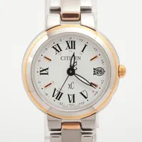 シチズン クロスシー ES9004-52A SS ソーラー 白文字盤