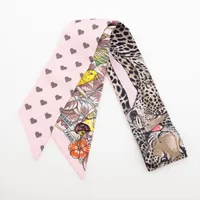 エルメス　ツイリー　グラントゥララ　ピンク 中古・古着通販】HERMES (エルメス) ツイリー ピンク｜ブランド