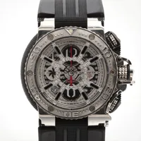 アクアノウティック キングクーダ SS×ラバー AT スケルトン文字盤