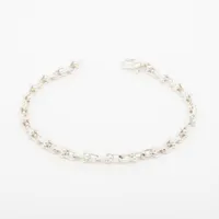 ティファニーハードウェアブレスレットマイクロ　シルバー925 TIFFANY&Co./ティファニー】 ハードウェア マイクロリンク