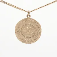 シャネル ゴールドプレート 31 RUE CAMBON ブローチ CHANEL シャネル ココマーク 31 RUE CAMBON PARIS ラウンド