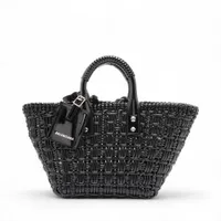 日本限定✨バレンシアガ ビストロ XS バスケット バッグ 2way エナメル 日本限定✨バレンシアガ ビストロ XS バスケット バッグ 2way