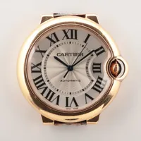 カルティエ バロンブルー ドゥ カルティエ W6900456 PG AT シルバー文字盤