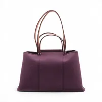 エルメス カバック エランPM トワルオフィシエ パープル シルバー金具