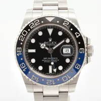 ロレックス GMTマスター Ⅱ 116710BLNR SS AT 黒文字盤