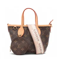 ルイ・ヴィトン モノグラム ネヴァーフルBB M46705 ブラウン