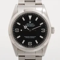 ロレックス エクスプローラーⅠ 14270 SS AT 黒文字盤