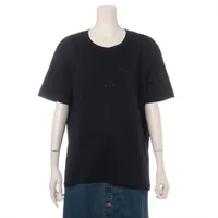 シャネル ココマーク コットン Tシャツ 00V ブラック Ａランク
