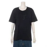 シャネル ココマーク コットン Tシャツ 00V ブラック Ａランク