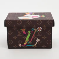 ヴィトン LV×TM カードボード ボックス 型番 ブラウン
