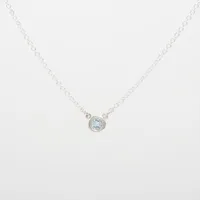 ティファニー カラー バイザヤード 925 ネックレス シルバー Ａランク