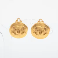 シャネル ココマーク GP イヤリング(両耳用) 95A ゴールド