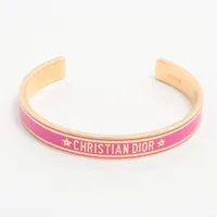ディオール DIOR CODE ディオール コード GP バングル ピンク ＡＢランク