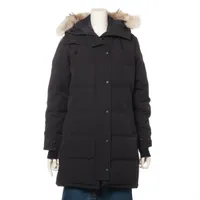 カナダグース SHELBURNE PARKA ポリエステル ダウンジャケット ブラック