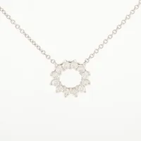 ティファニー オープンサークル ダイヤ Pt950