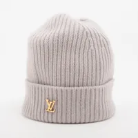 ルイヴィトン　ビーニー　ニット帽 ギフトにも*ルイヴィトン*ビーニーLVデュアル/ニットキャップ (Louis