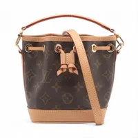 ヴィトン モノグラム ナノノエ M81266 ブラウン