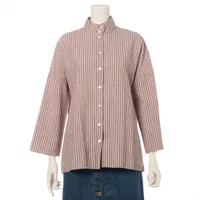エルメス コットン シャツ 20AW ブラウン ＡＢランク