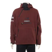 シュプリーム×ノースフェイス ポリエステル フリースジャケット 22AW ブラウン