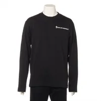 モンクレール グルノーブル コットン ロングTシャツ 24年 ブラック ＡＢランク