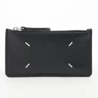 【美品】メゾンマルジェラ 4ステッチ マネークリップ レザー ブラック Maison Margiela（旧Maison Martin Margiela） - 新品 メゾン