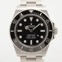 ロレックス サブマリーナ 124060 SS AT 黒文字盤