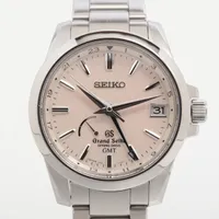 グランドセイコー スプリングドライブ GMT SBGE009 SS AT 白文字盤