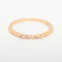 アガット ダイヤ K18(YG)