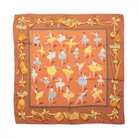 ⭐️美品⭐️ エルメス カレ90 モスリン LA DANCE ラ ダンス ☆HERMES☆】ラ・ダンス LA Danse エルメス カレ90 バレリーナ