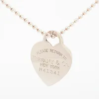 ティファニー リターントゥティファニー ハートタグ 925 ロングネックレス シルバー